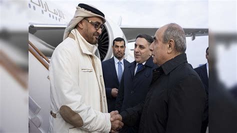 UAE President arrives in Azerbaijan on official visit
