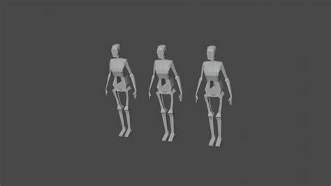 3D model PS1 Style Lowpoly SKELETON VR / AR / low-poly | CGTrader