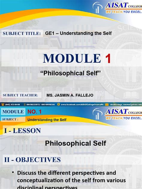Image result for Understanding the Self Module 1
