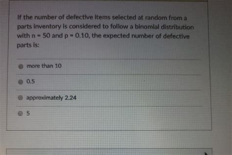Image result for Binomial Distribution Examples On Defective Items