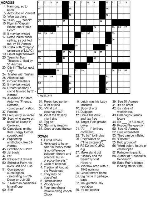 Lucky Guy Crossword Puzzle