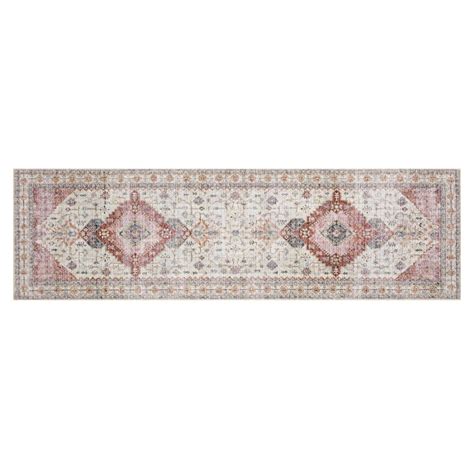 (D581) Khloe Multicolor Medallion Design Runner, 2x7