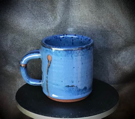 Blue 12 Ounce Coffee Cup coffee lovers cup est. shipping | Etsy