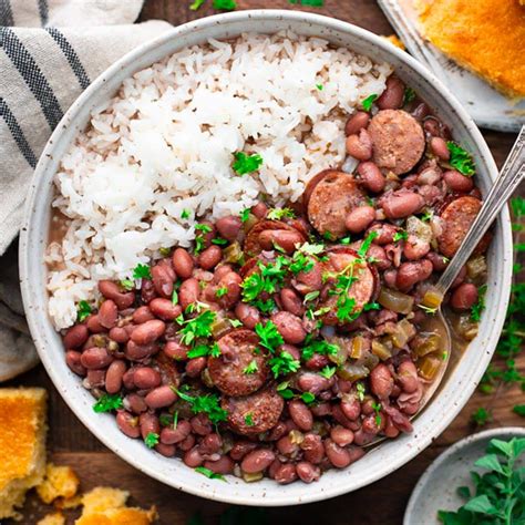 Jamaican Red Beans And Rice Recipe New Orleans Red Beans And Rice