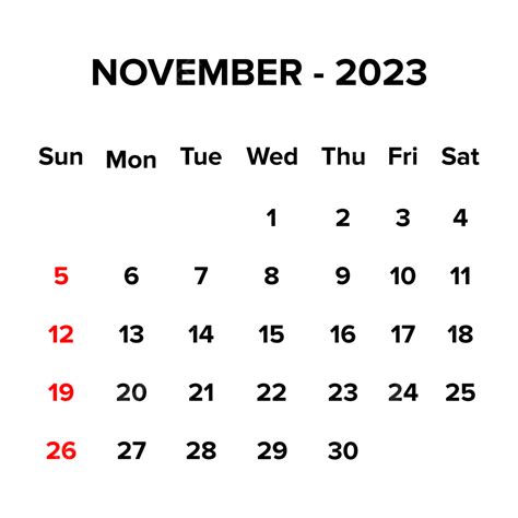November 2023 Calender, November 2023 Calendar, November 2023, November ...