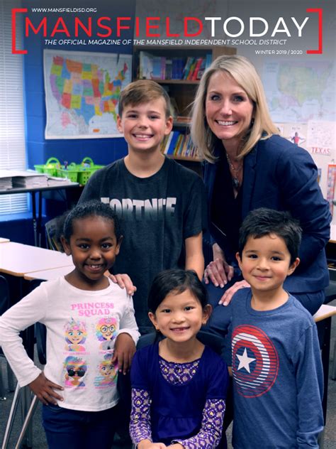 Winter Issue of Mansfield Today Now Available | MISD Newsroom Article ...