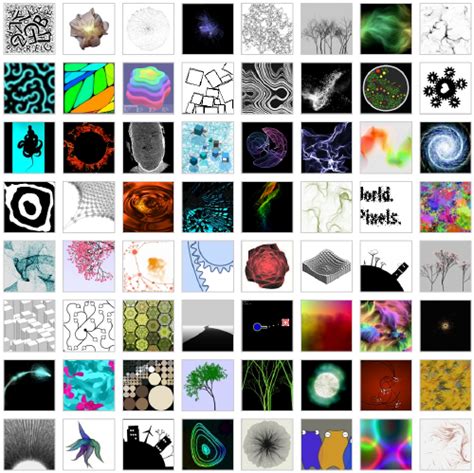 Processing Objects 的图像结果