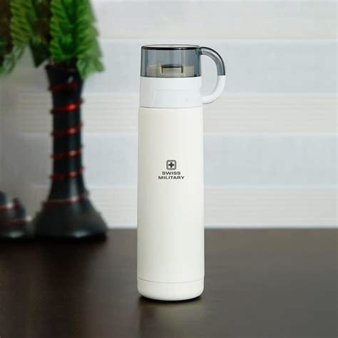 Swiss Military Double Walled Copper Insulated Vacuum Flask, Thermos ...