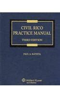 Buy Civil RICO Practice Manual Book Online at Low Prices in India ...