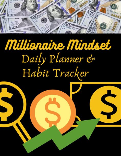 Buy Millionaire mindset book: Daily planner & habit tracker, my money ...