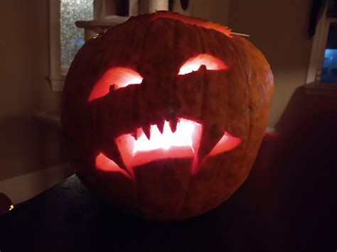 Vampire Pumpkin Carving