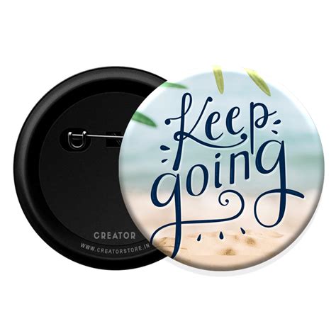 Keep going Button Badge – Creator Store