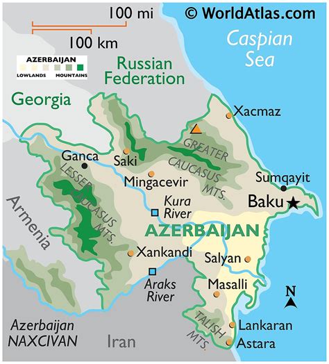 Azerbaijan Maps & Facts - World Atlas