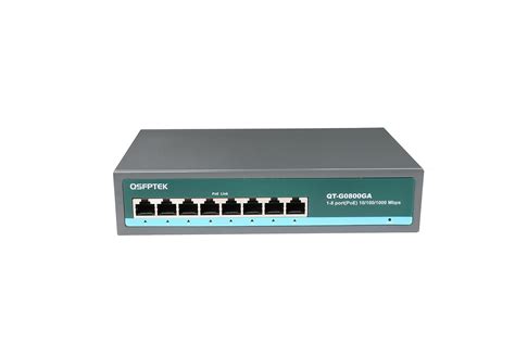 8 Ports Full Giga POE Switch, Gigabit Ethernet Smart Switch (Built-in ...