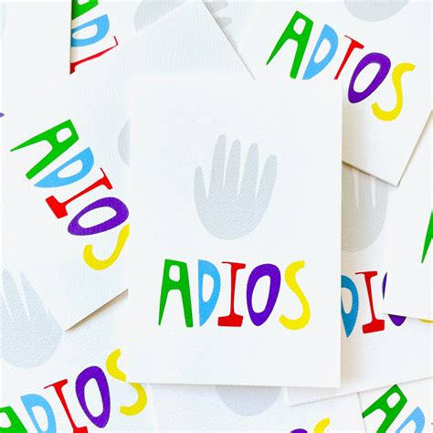 Adios Clipart Spanish