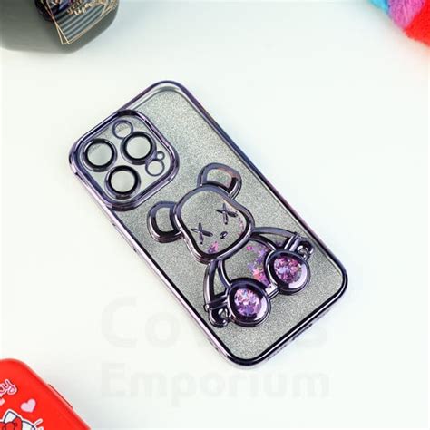 Purple or Black glitter teddy case – Covers Emporium