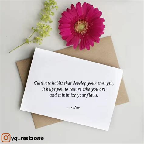 Cultivate habits that dev... | Quotes & Writings by Alma Delicada ...