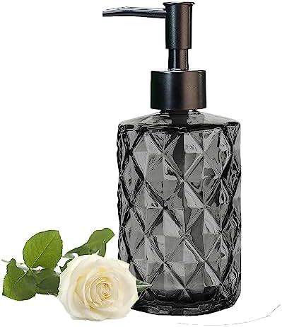 Ikea Soap Dispenser for Bathroom, Kitchen Sink, Black, 450 ml (15 oz ...
