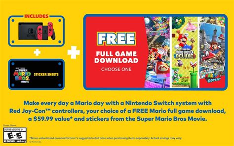 Buy Nintendo Switch Mario Bundle Online India | Ubuy