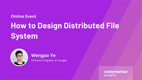 Design Issues of Distributed File System 的图像结果