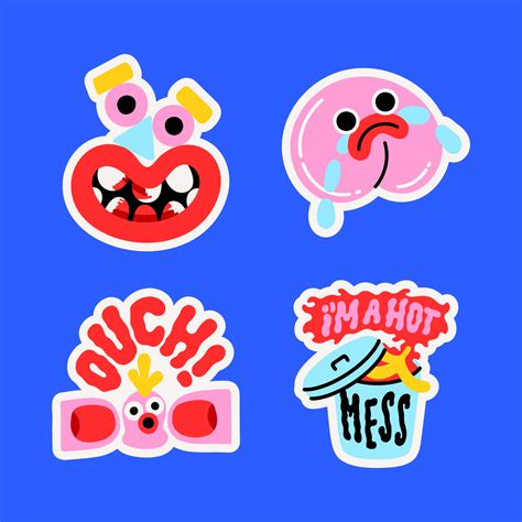 Facebook Sticker Pack 的图像结果