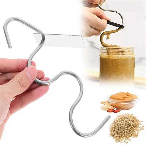 Stainless Steel Peanut Butter Stirrer Mixer Tool | Fits 12-30 oz Jars ...