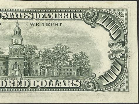 Series 1977 One Hundred Dollar Bill $100 San Francisco - Small Face ...