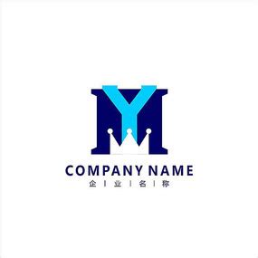 创意YM字母LOGO标志图片_标志logo(买断版权)_编号11037831_红动中国