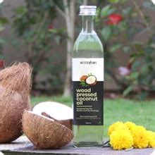 Anveshan Wood Pressed Coconut Oil - 1 Litre | Glass Bottle | Kolhu ...