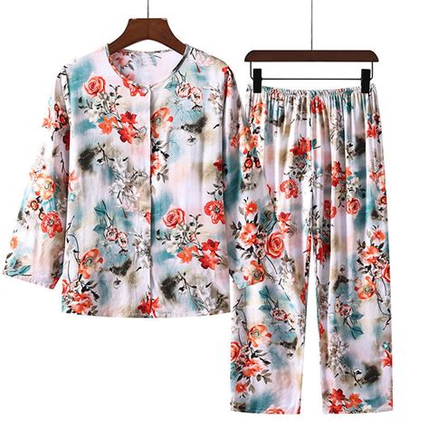 uublik Petite Pajamas for Women Petite Length Long Sleeve Printed Tops ...