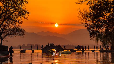 夕阳下的江南古镇小桥流水高清图片下载-正版图片500631232-摄图网