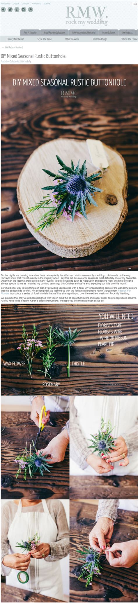 Image result for Making a Buttonhole