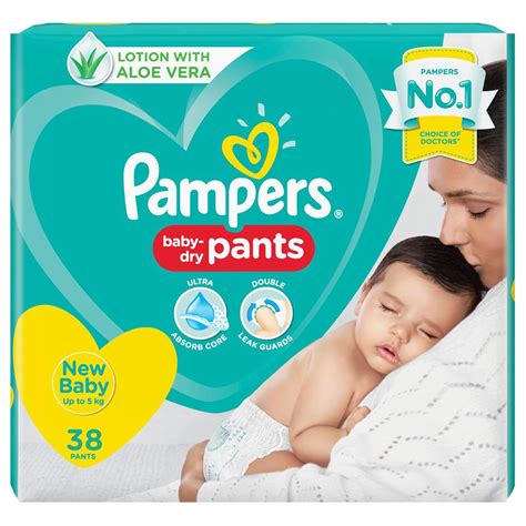 Buy Pampers Diaper Pants, New Born, 38 Count Online at Low Prices in ...