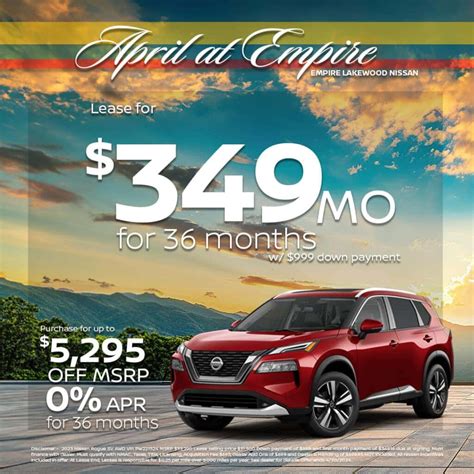 New Nissan Buy or Lease Specials near Denver l Lakewood CO