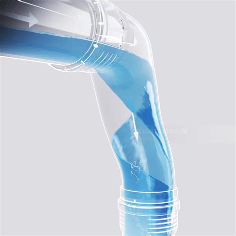 Water Flow Simulation in Pipe | Illustration by InfoTec
