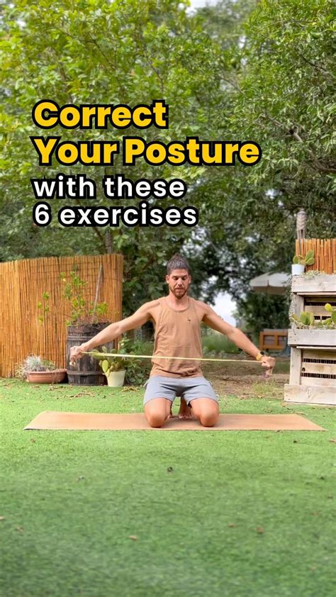 5 exercises you should do every single day to fix your posture – Artofit