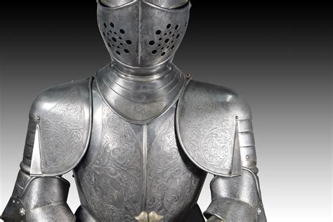Armour or armor. Metal, leather, textile, etc. Spain, 20th century. For ...