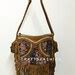 Buy Boho Bag, Leather Fringe Banjara Handbag, Vintage Embroidered ...