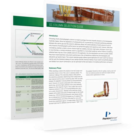 Gas Chromatography Column Selection Guide