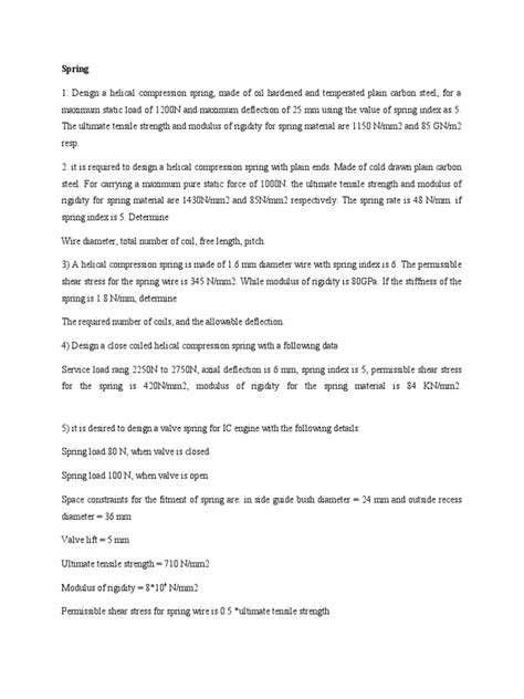 Image result for Spring Test PDF