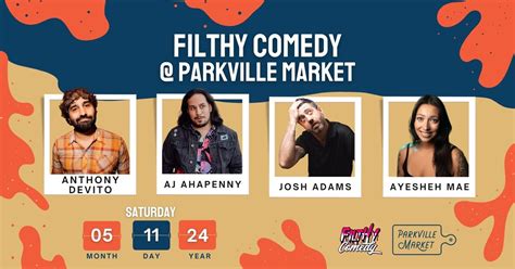 Filthy Comedy @ Parkville Market, 1400 Park St, Hartford, CT, United ...