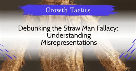 Image result for Straw Man Fallacies Example