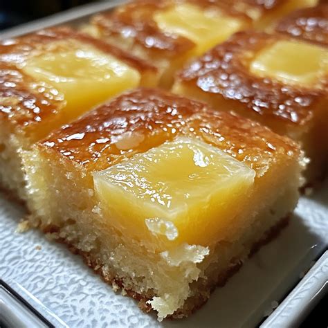 Pineapple Condensed Milk Cake