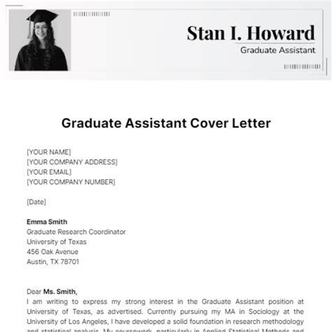 How To Write A Graduate Istantship Application Letter - Infoupdate.org