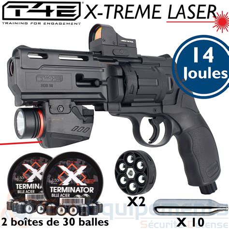 Umarex Home Defense Revolver Laser RAM T4E HDR 50L Joules, 52% OFF