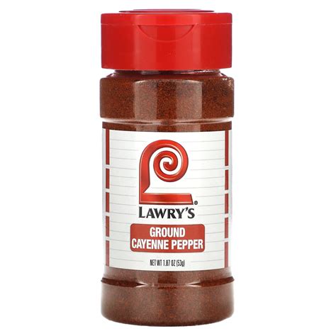Lawry's Ground Cayenne Pepper Spice, 1.87 oz, Perfect for Chili, Sauces ...