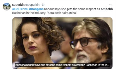 After Shah Rukh Khan, 'Delusional' Kangana Ranaut Compares Herself With ...