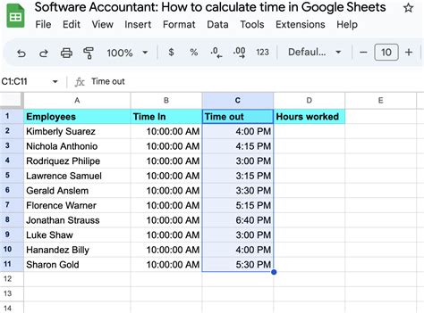 Image result for Sheets Input Time