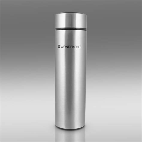 Wonderchef Nutri-Bot 480Ml (Silver) | Water Bottle Online in India ...