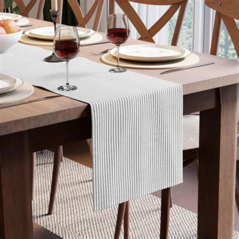 Buy Encasa XO Cotton Table Runner for 4 Seater | Size 13x59 in ...